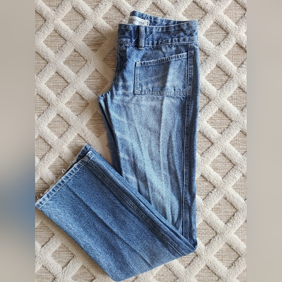 Vintage Diesel Industry Blue‎ Slim Straight Lowrise Jeans Women's Size 30 Retro - Picture 1 of 9